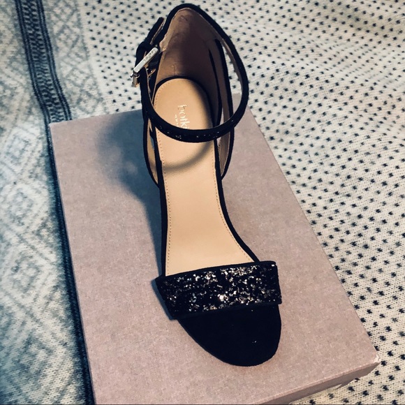 Botkier Gianna Gold Glitter heels 8.5 - Picture 3 of 5
